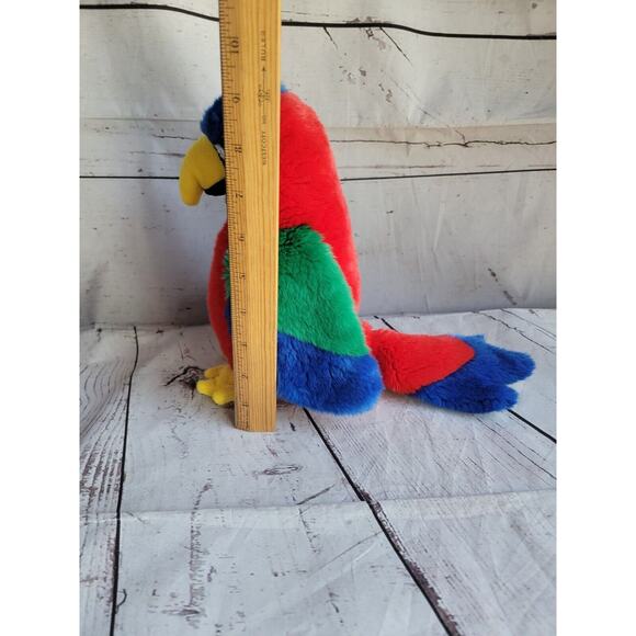 Ty Beanie Buddy Collection Jabber the Parrot Large 9.5" 1999 Retired Plush Toy - Picture 3 of 7